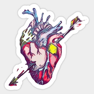 Big hearted Sticker